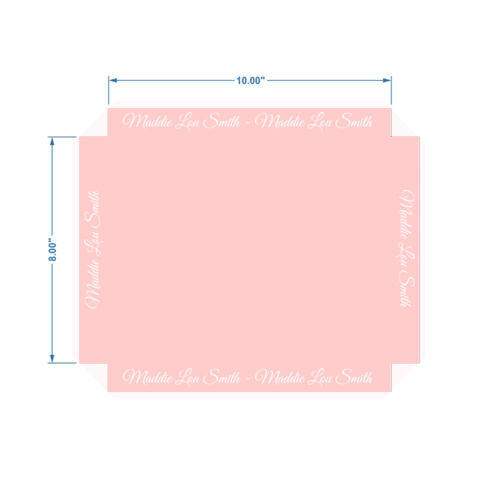 Pretty In Pink - Featherlight Designer Edge Wrap (8x10) Thumbnail