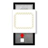 1x1 Magnetic Design Plate - Aluminum Thumbnail