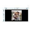 MGA 2x1 Yardage Tag (Black/Gold) Thumbnail