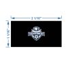 MGA 2x1 Yardage Tag (Black/Gold) Thumbnail