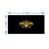 MGA 2x1 Yardage Insert - Black/Gold Thumbnail